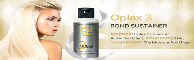 PURC Oplex bond восстановление поврежденных волос, повышает прочность волос и эластичный набор по уходу за волосами