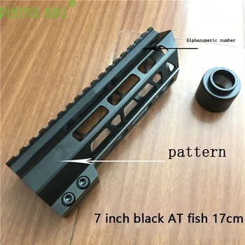 

Outdoor CS CNC AT 710 inch Jin Ming J8J9 BD556 Hk416 316 TTM gel water bomb gun general connector fishbone tactical gift