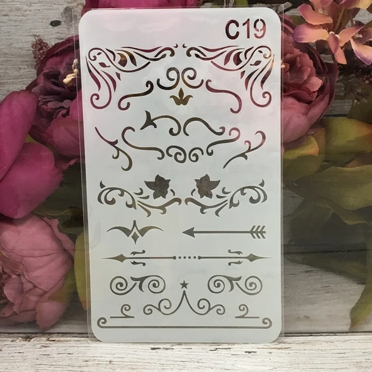 

A6 Arrow DIY Layering Stencils Wall Painting Scrapbook Coloring Embossing Album Decorative Template