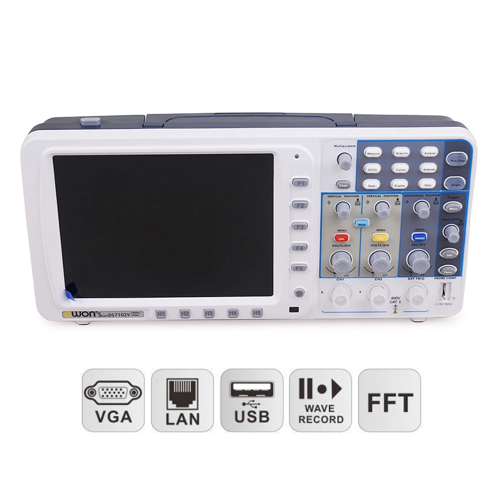 

OWON SDS7102V 2+1 Channel 100MHz 1GS/s 10M Digital Storage Oscilloscope DE AU Shipping