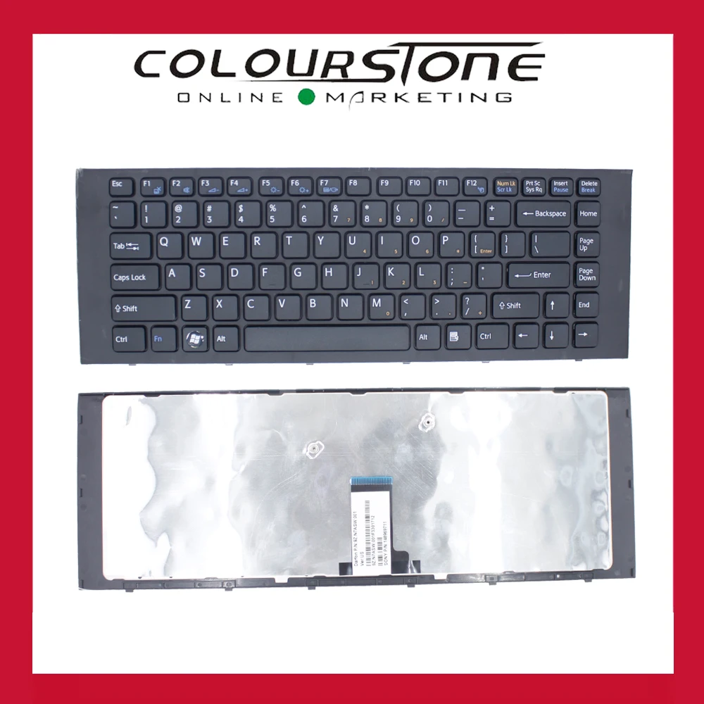 

Genuine new laptop keyboard for Sony VPC-EG VPC EG notebook US black keyboard 9Z.N7ASW.001 148969711