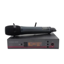 Профессиональный ручной UHF беспроводной микрофон с истинным разнообразием, гарнитура, петличный микрофон с зажимом
