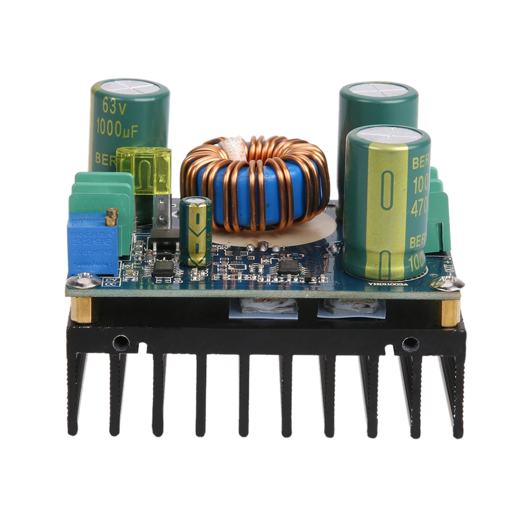 DC 12A 600W High Power DC/DC Adjustable CC-CV Solar Power Voltage Regulator Boost Buck Voltage Converter for Car Vehicle 