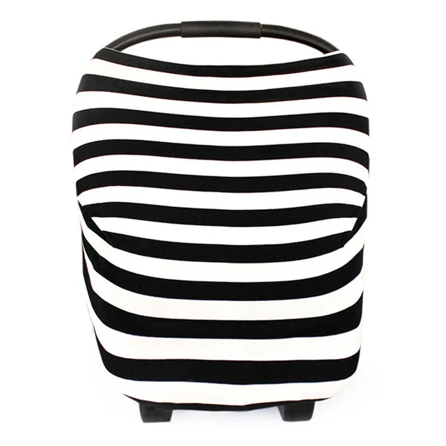 Nursing Cover Scarf Stripe Breastfeeding Cover Multi-Use Baby Stroller Cover Infant Car Seat Cover for Mum Nursing Cover Scarf Stripe Breastfeeding Cover Multi-Use Baby Stroller Cover Infant Car Seat Cover for Mum