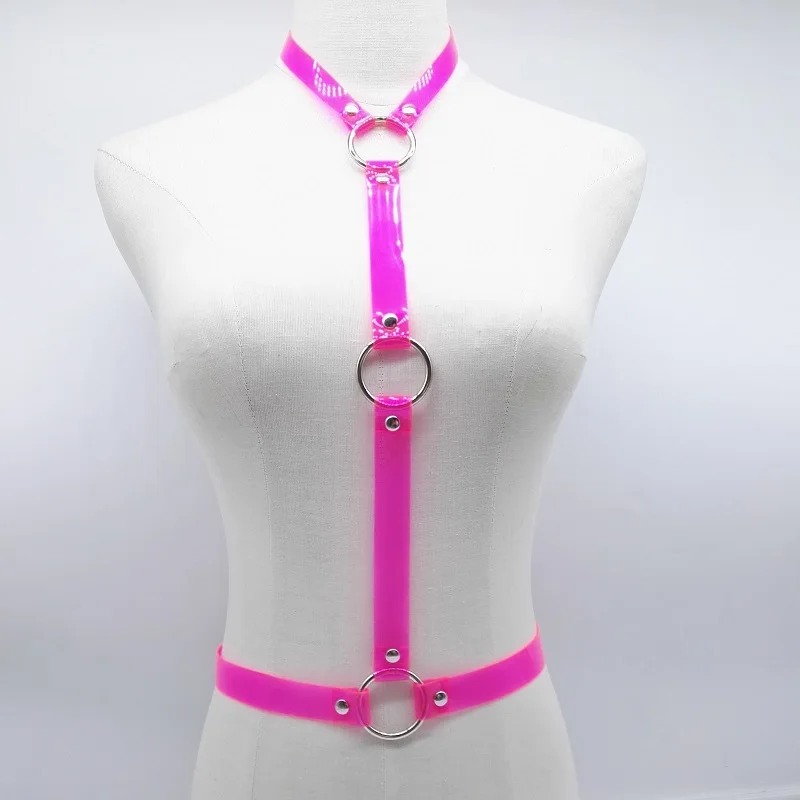 Women new Fashion Sexy harness Handmade Choker necklace harness punk
