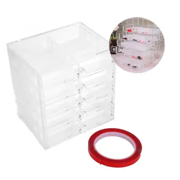 

False Nail Tips Empty Nail Art Tools Storage Box Board Display Box Rhinestone Bead Container Manicure Machine