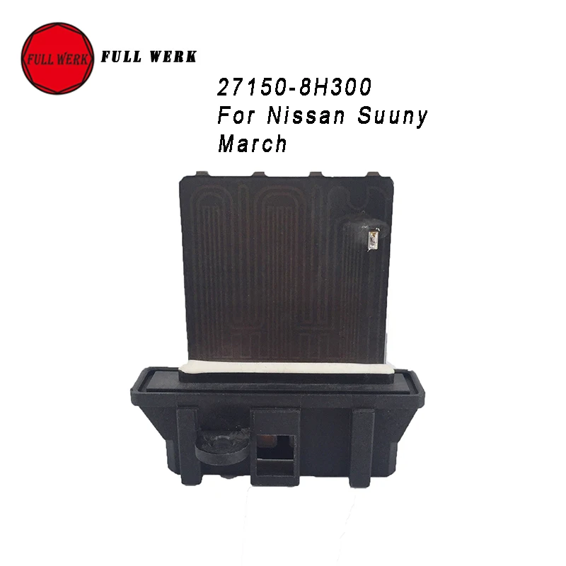 

27150-8H300 Blower Motor Heater Fan Resistor for Nissan Sunny March OEM 271508H300 27150-EY00A