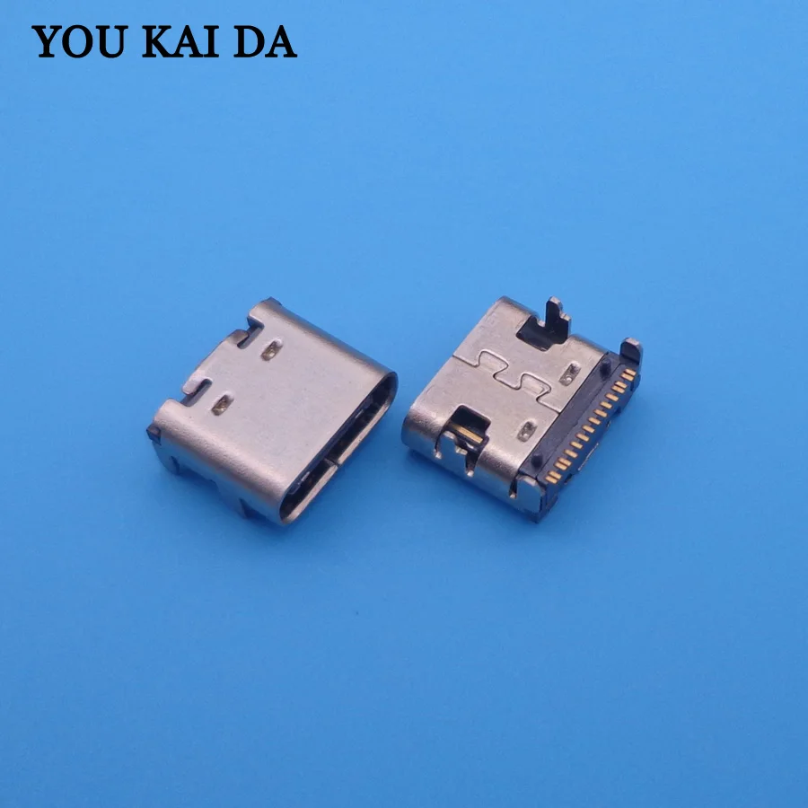 10pcs 16pin 16 Pin USB Female socket Connector for repair mobile camera MP3 MP4 MP5 Phone Tablet PC Netbook etc | Компьютеры и офис