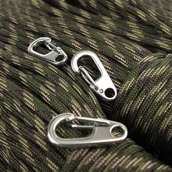 

by dhl or ems 500pcs EDC Classic Mini Carabiner Keychain Hanging Buckle Spring Camping Hiking