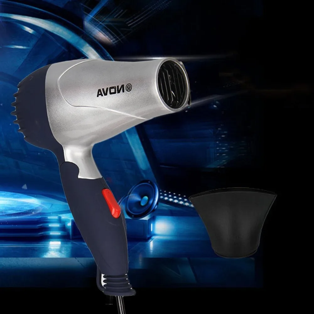 

1500W Portable Hot Wind Hair Dryer Styling Tools Folding Foldable Low Power School Students Air Blower Compact Traveller Blower