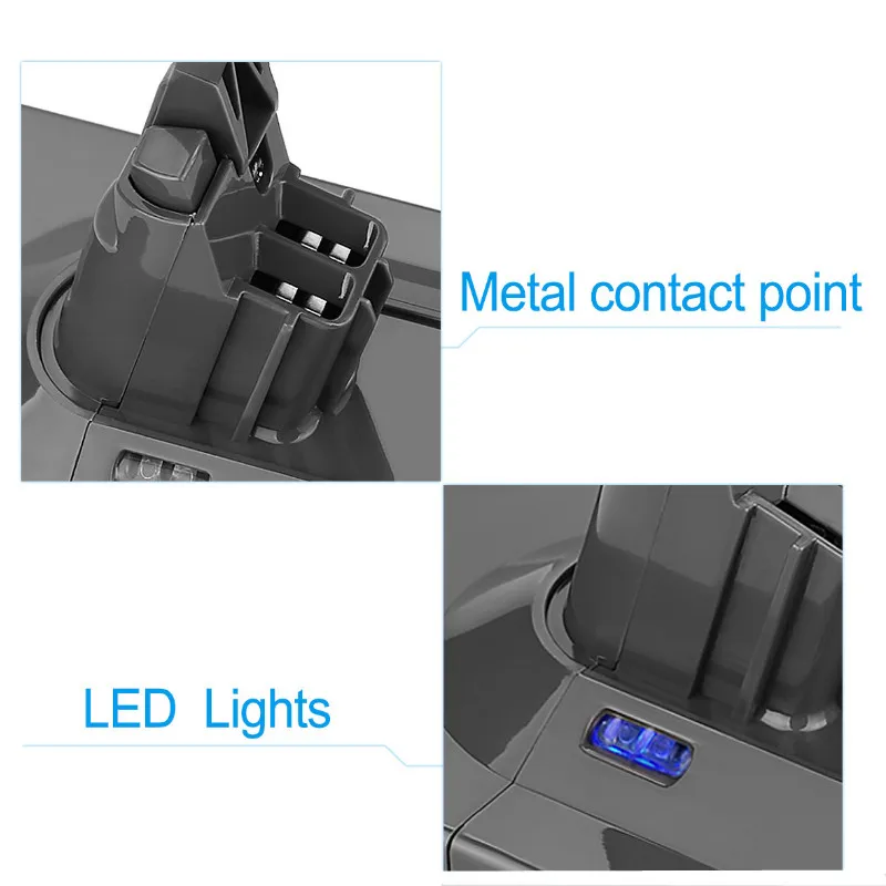 6800mah 21,6 V Аккумулятор для Dyson V8 аккумулятор Absolue V8 литий-ионная аккумуляторная батарея для животных Ач L15