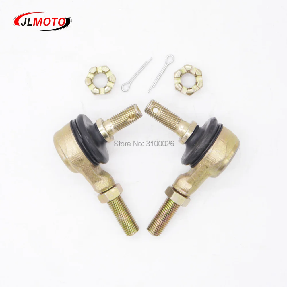 M10-M10 Tie Rod End Kits Ball Joint 1 Pair Fit For China ATV 50cc 110cc 150cc 200cc 250cc 300cc Go Kart Karting Quads Bike Parts