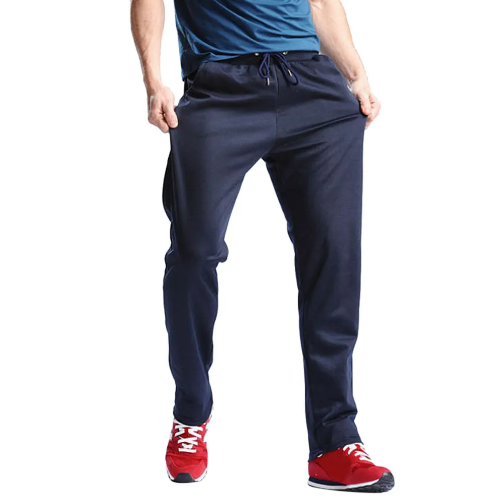 Мужские спортивные штаны, брюки в стиле хип-хоп, беговые штаны для бега, спортивные штаны, штаны для бега - Цвет: Dark Blue