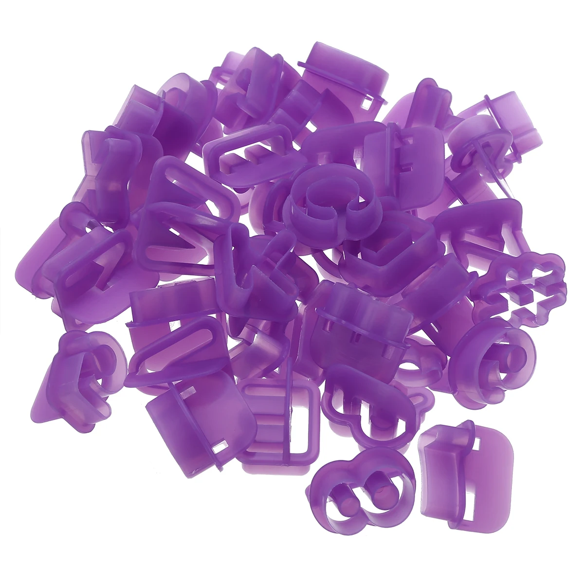 40pcs/Set Alphabet Number Character Cake Decor Mould Fondant Icing Cutter Mold Biscuit Baking Mould For DIY Bakeware Tool