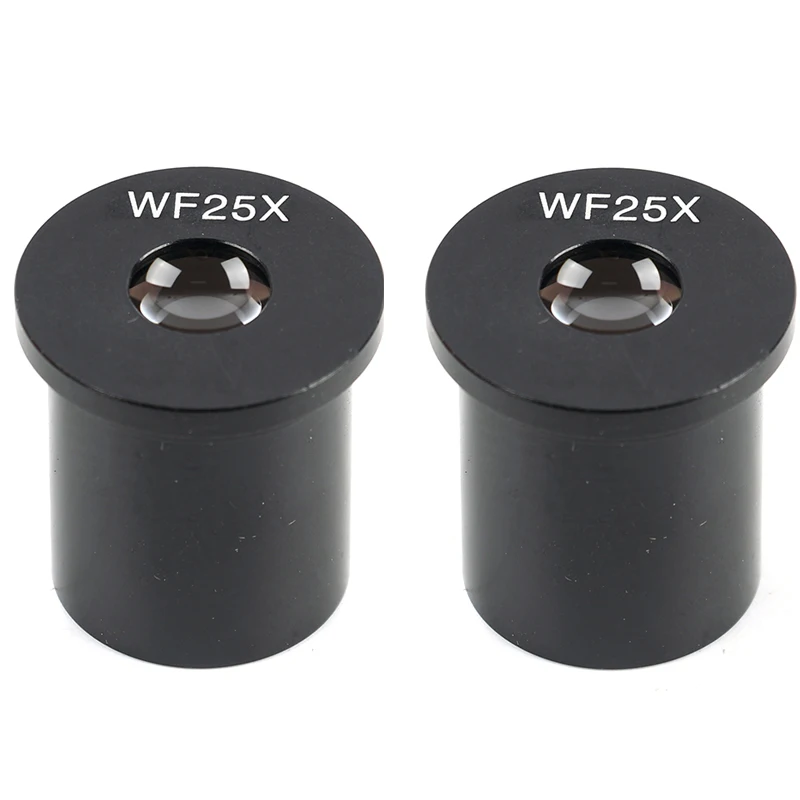 2 шт./компл. Биологический микроскоп окуляры WF5X WF10X WF16X WF20X WF25X WF30X аксессуар ударопрочное обзорное Широкий формат объектив 23,2 мм Диаметр