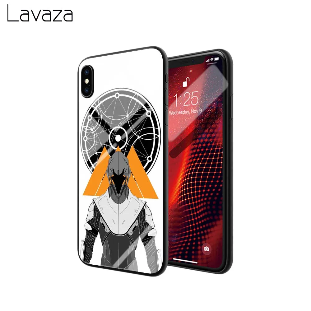 Чехол Lavaza Destiny 2 из закаленного стекла для Apple iPhone 6 6s 7 8 Plus X 5 5S SE XS 11 Pro Чехол для MAX XR