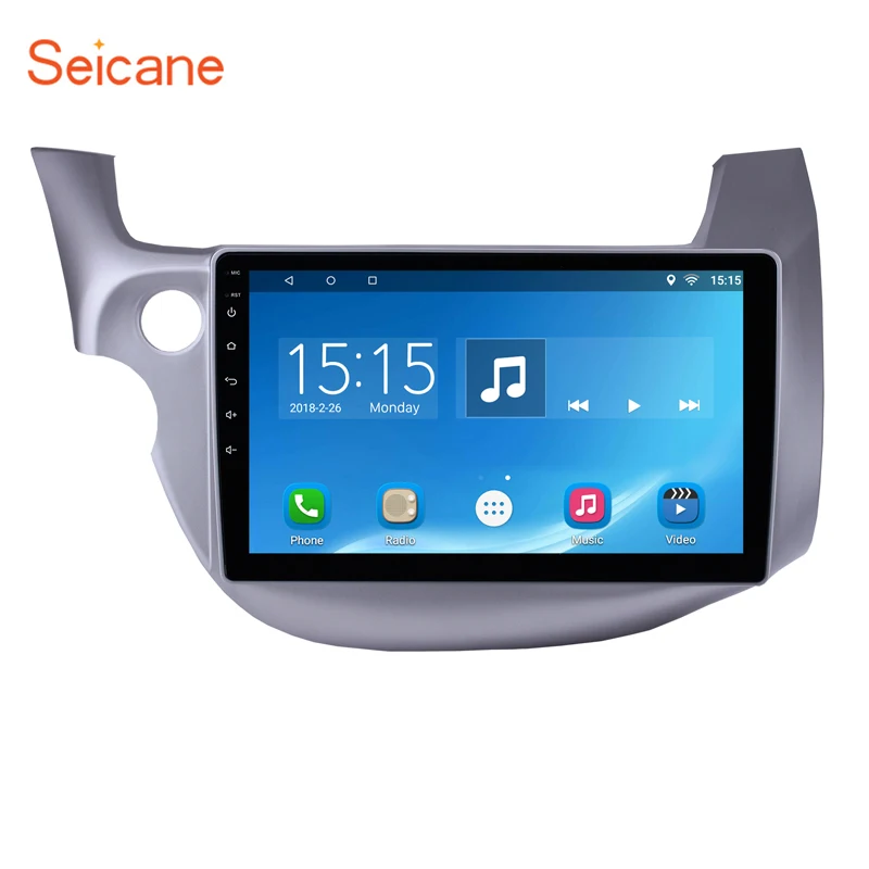 

Seicane 10.1 inch Quad-core Android 6.0 2Din Car Radio Unit Player GPS Navi for 2007-2012 2013 Honda with Steering Wheel Control