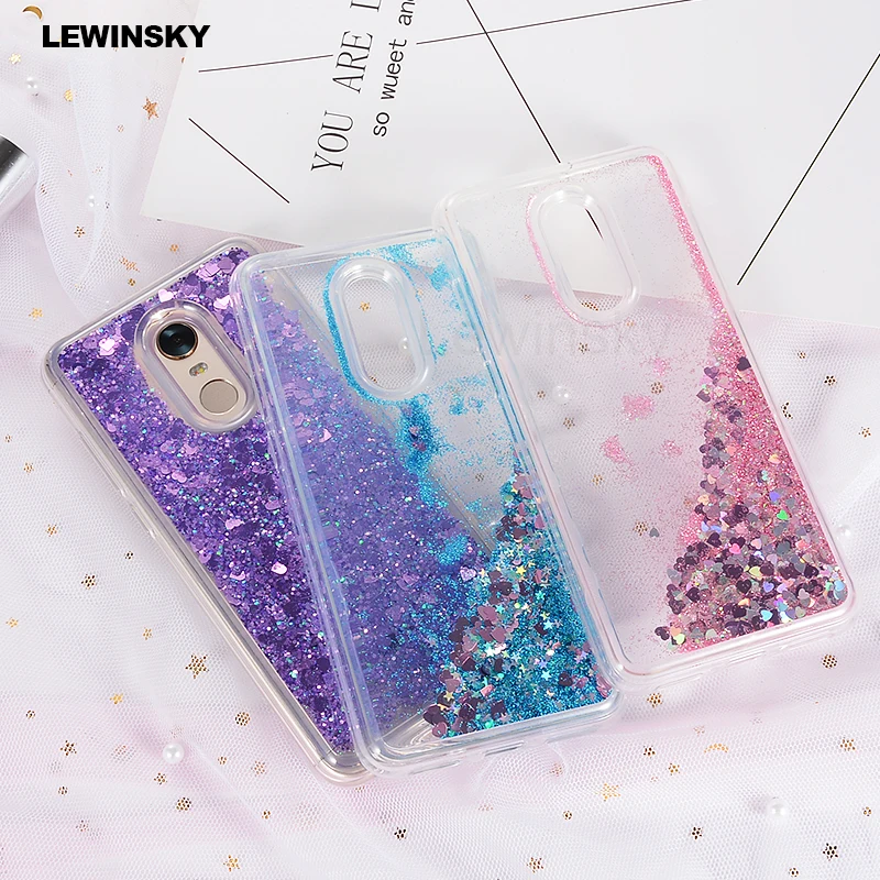 

Phone Case for Xiaomi MI 8 6 SE Mix 2s Redmi 5 4A Soft Silicone Glitter Dynamic Liquid Quicksand Redmi Note 5A Prime 4X 4 Case