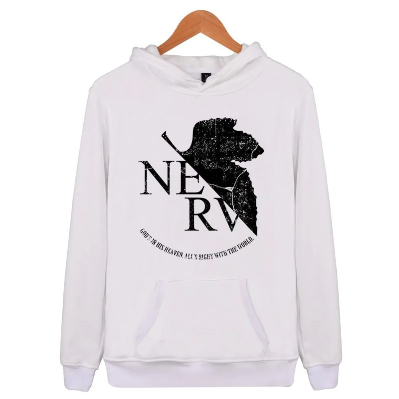 xia00 evangelion 2018 New font b Anime b font Men Women 3d Sweatshirts With Hat Hoody