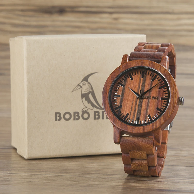 BOBO BIRD-M10 Handmade Men Wooden Luxury Quartz Brand Men's Dress Analog Watch With Japan Movement In Gift Box BOBO BIRD-M10 Handmade Men Wooden Luxury Quartz Brand Men's Dress Analog Watch With Japan Movement In Gift Box