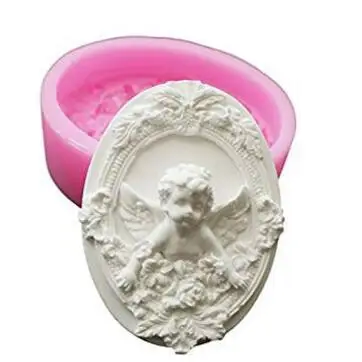 

Angel fairy Silicone soap mold Angels fairies handmade soap molds silica gel Angel fairy Aroma stone moulds angels candle mould