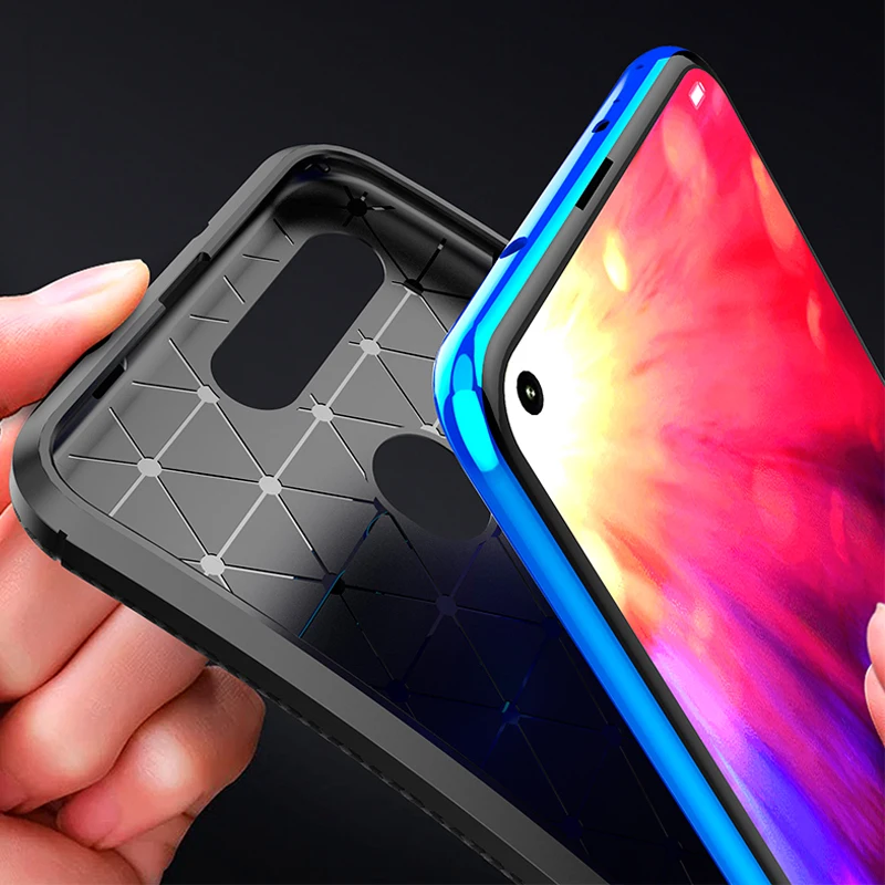 Чехол для Honor View 20 из углеродного волокна противоударный чехол телефона huawei 10