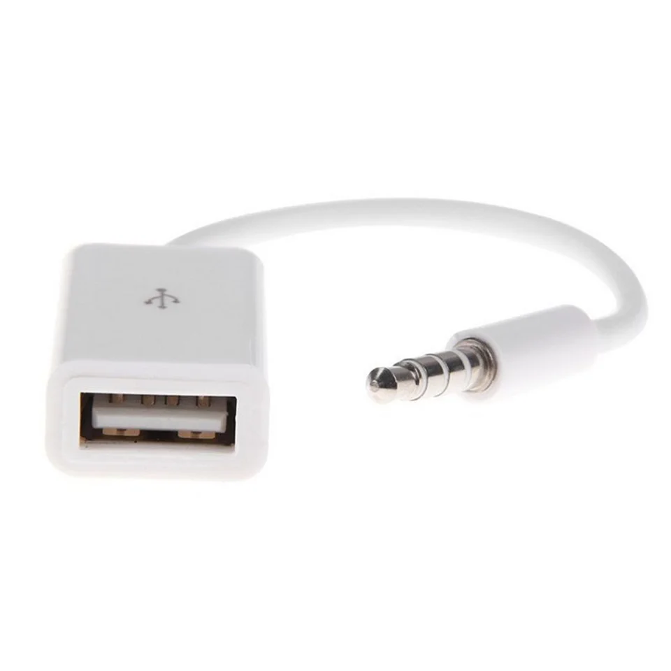3 5 мм Мужской MP3 AUX аудио разъем Кабели USB 2 0 Женский конвертер Кабель