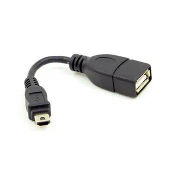 

Zihan VMC-UAM1 USB 2.0 OTG Cable Mini A Type Male to USB Female Host for Sony Handycam & PDA & Phone