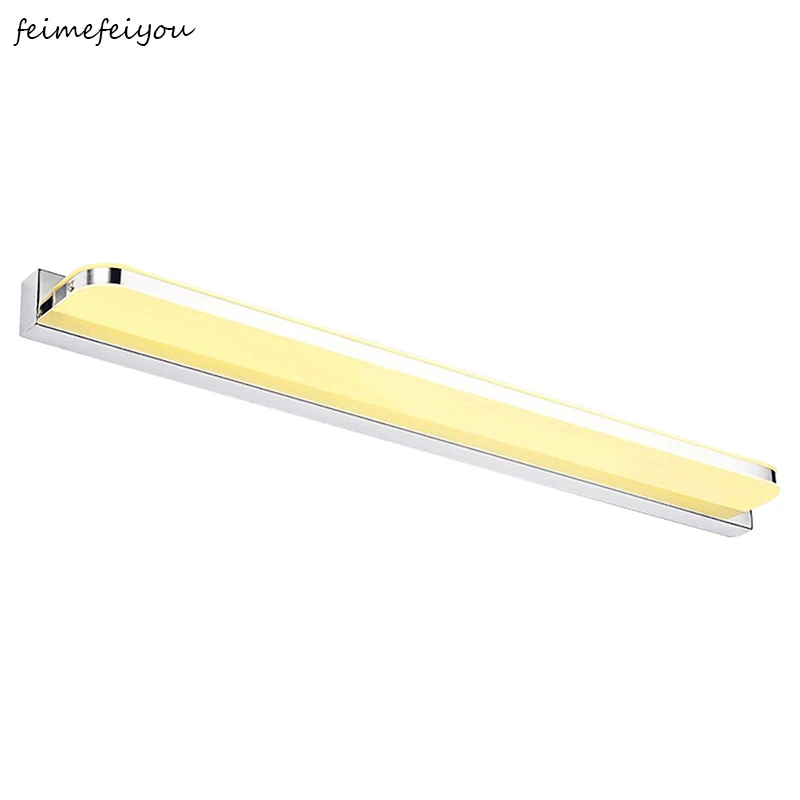 LED الحمام مصابيح أنحاء مرآة ضوء الفولاذ المقاوم للصدأ الحديث الشمعدان جدار أضواء تركيبات النهار حمام ماكياج الغرور الإضاءة LED الحمام مصابيح أنحاء مرآة ضوء الفولاذ المقاوم للصدأ الحديث الشمعدان جدار أضواء تركيبات النهار حمام ماكياج الغرور الإضاءة