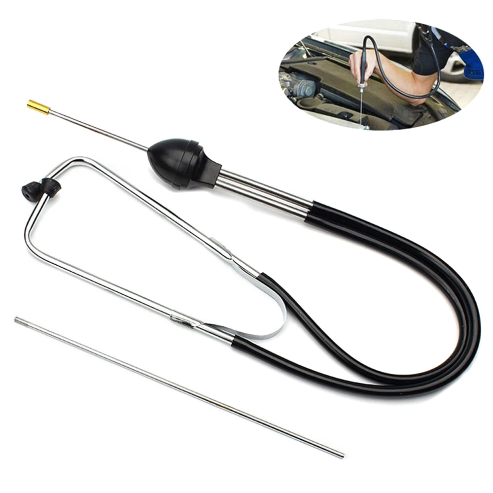 EVGATSAUTO Automotive Stethoscope Kit Mechanics Stethoscope Car Engine Tester Cylinder Stethoscope Diagnostic Tool Hearing Tool EVGATSAUTO Automotive Stethoscope Kit Mechanics Stethoscope Car Engine Tester Cylinder Stethoscope Diagnostic Tool Hearing Tool