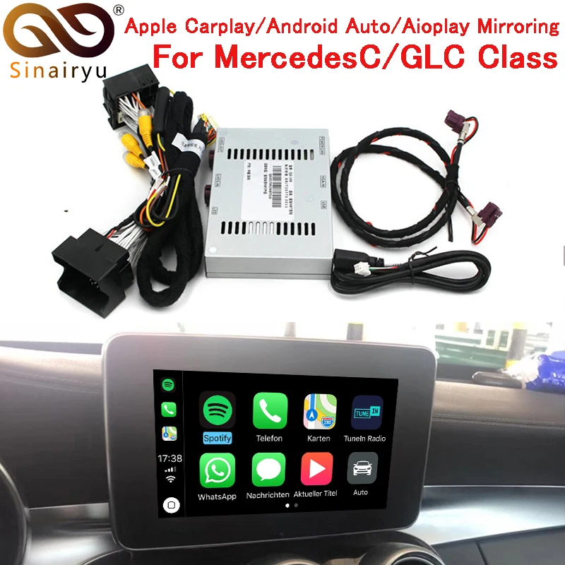 Sinairyu Aftermarket OEM Apple Carplay Retrofit Solution Mercedes NTG5