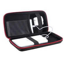 Portable Power bank EVA Pouch Bag for Anker Rock PISEN Baseus Powerbank External Battery Case Customized Pouch Case 25*11*5 cm