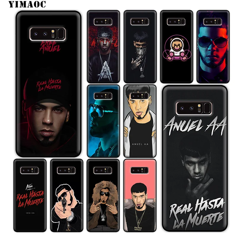 YIMAOC Anuel AA Rapper Soft Silicone Case for Samsung Galaxy S10 S10e S9 S8 Plus S7 S6 Edge J6 Cover |