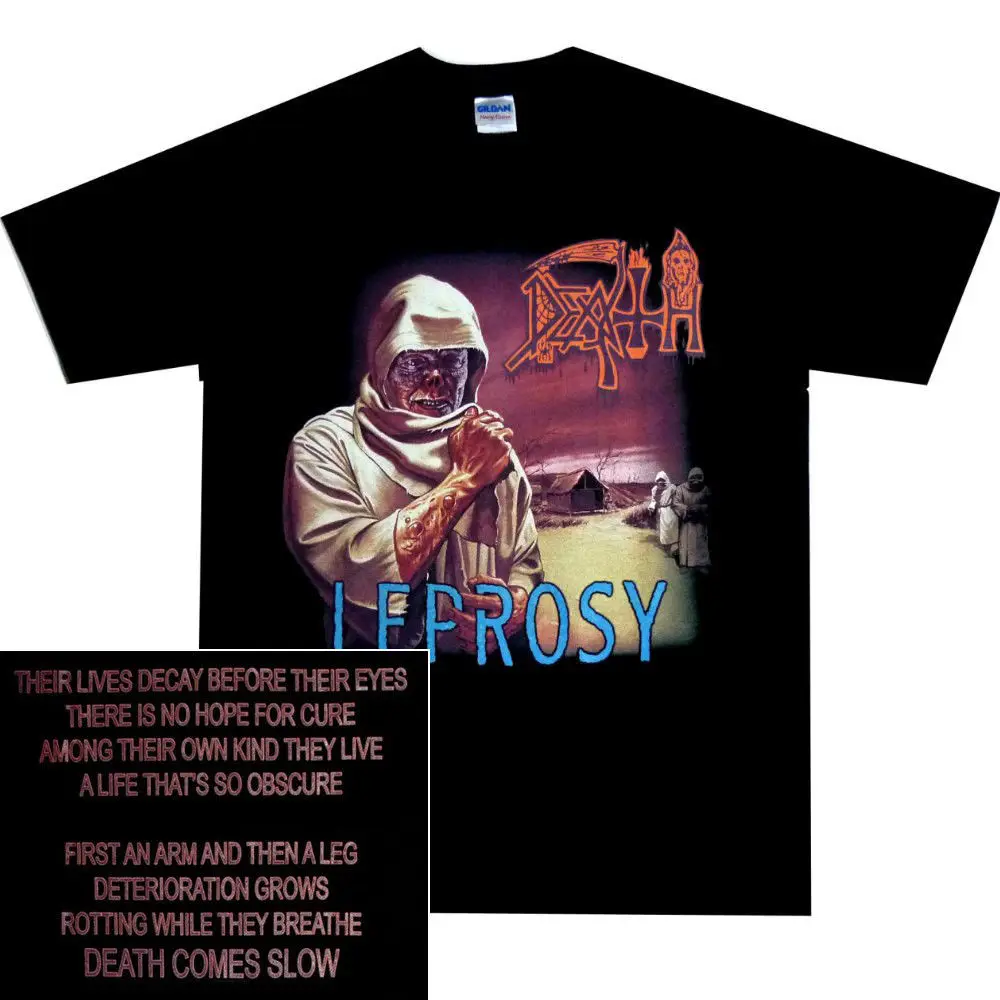 Death Leprosy Shirt S 3XL Death Metal Band T Shirt Official New Mens T