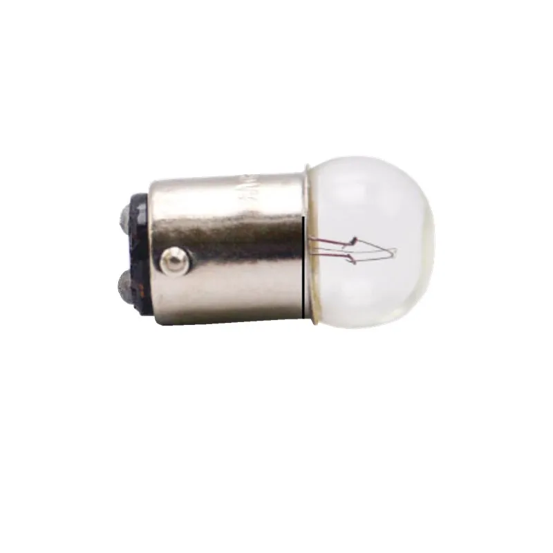 

10PCS Indicator bulb BA15D 6V signal bulb 6V BA15D 12V BA15D 24V BULB B15D B15 2 contacts 15mm base