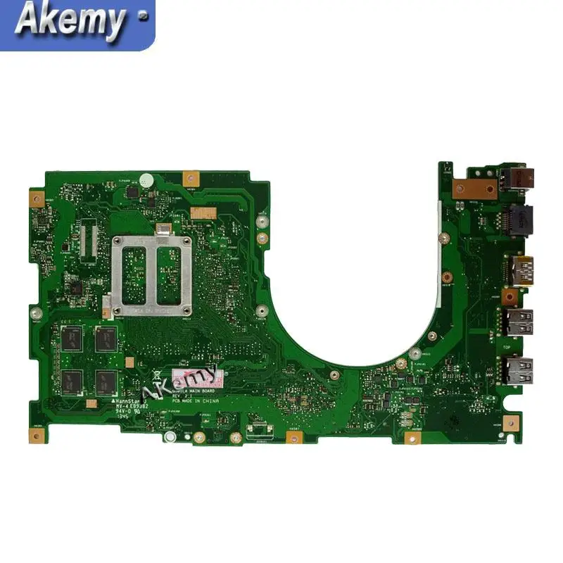 AK Q502LA материнская плата для ноутбука i5-4210 процессор 4 Гб оперативная память для ASUS Q502 Q502L Q502LA тесты материнская плата Q502LA тесты 100% ok