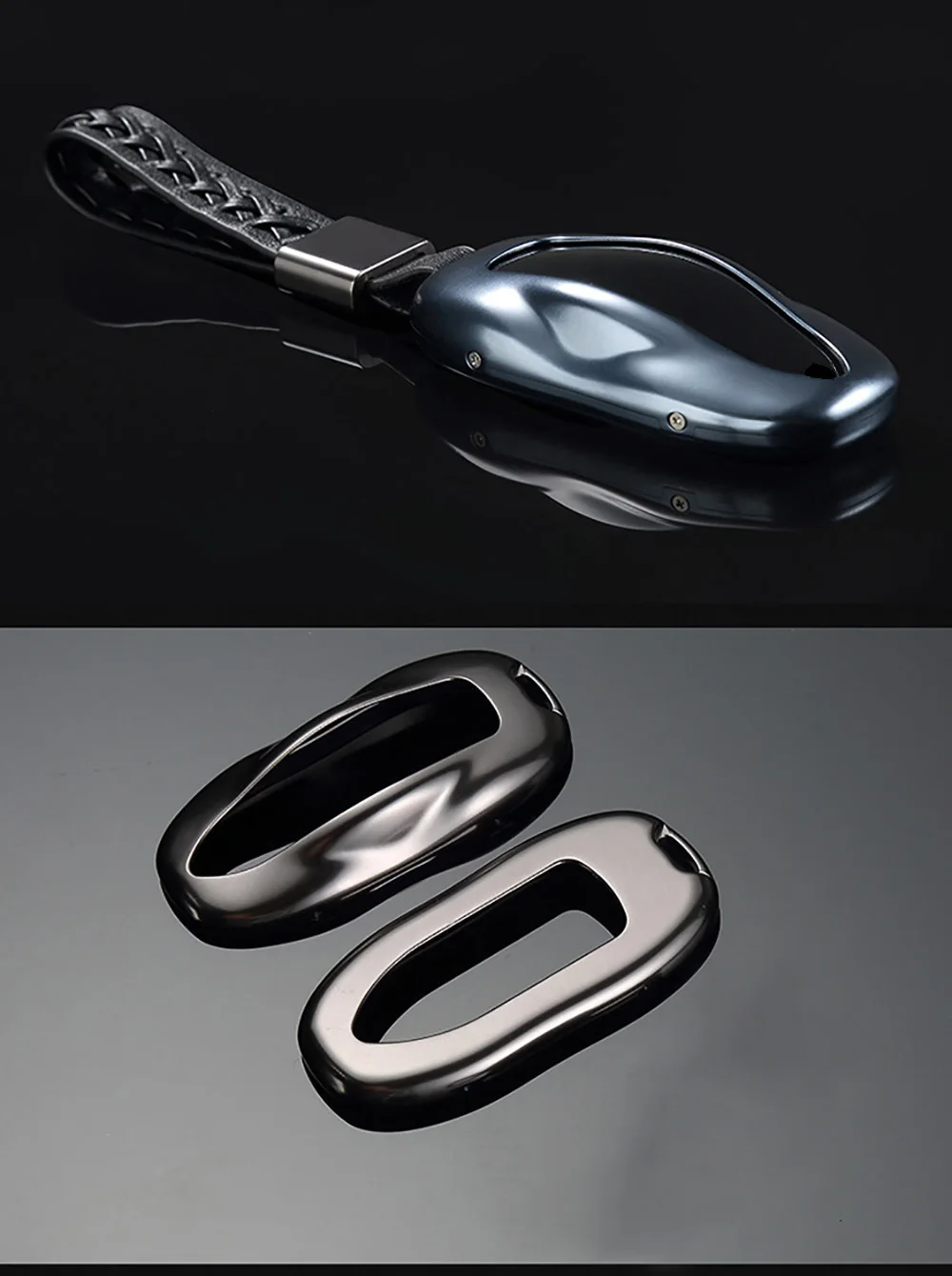 Алюминиевый сплав автомобильный чехол для ключей для модели S ключ оболочки сумка для хранения протектор роскошный стиль для Tesla модель S