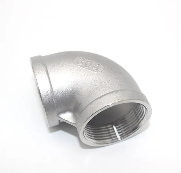 

1/2" Elbow 90 Degree Angled F/F Stainless Steel SS 304 Female*Female Threaded Pipe Fittings Moonshine Still