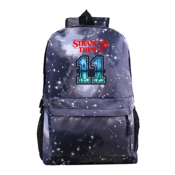 

School Bags For Teenage Girls Mochila Backpack Men Stranger Things 11 Sac A Dos Travel Nylon Laptop Women Fashion Mujer Backbag