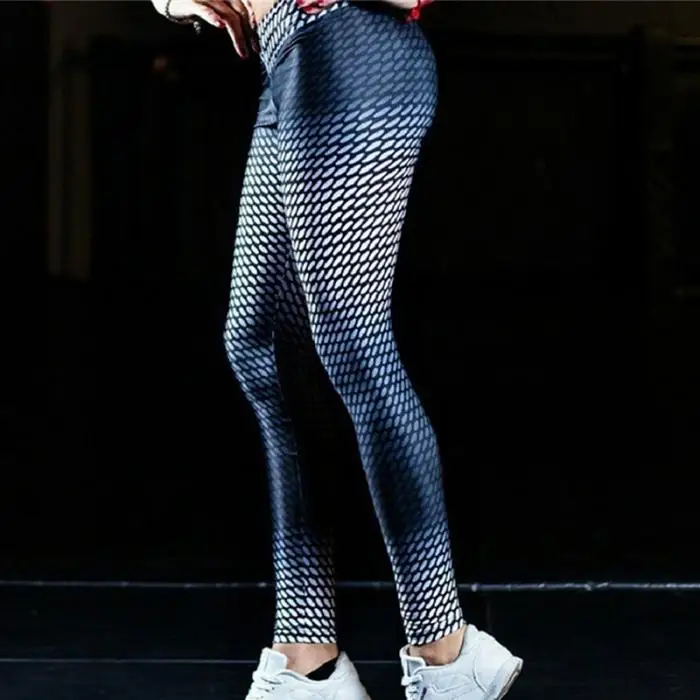 Новинка, женские антицеллюлитные компрессионные тонкие леггинсы, штаны для йоги бега занятий спортом, MSD-ING