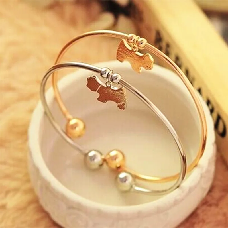 

Women's fashion cute puppy bracelet jewelry wholesale Free Shipping 4BD73