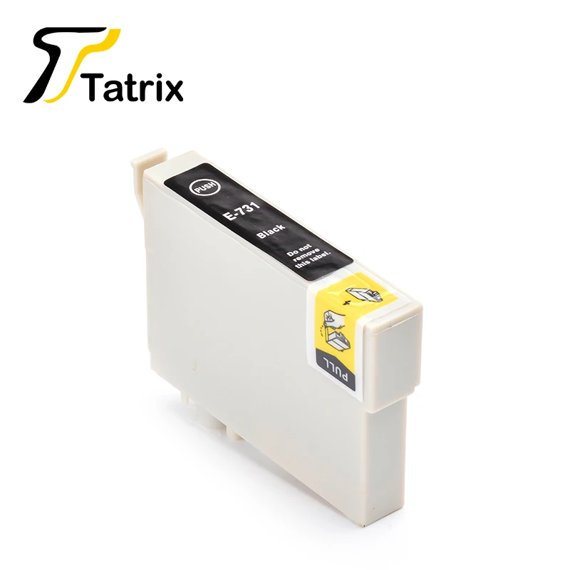Tatrix для Epson T0731 T0732 T0733 T0734 чернильный картридж для принтера Epson Stylus C79 C90 C92 C110 CX3900 CX3905 CX4900