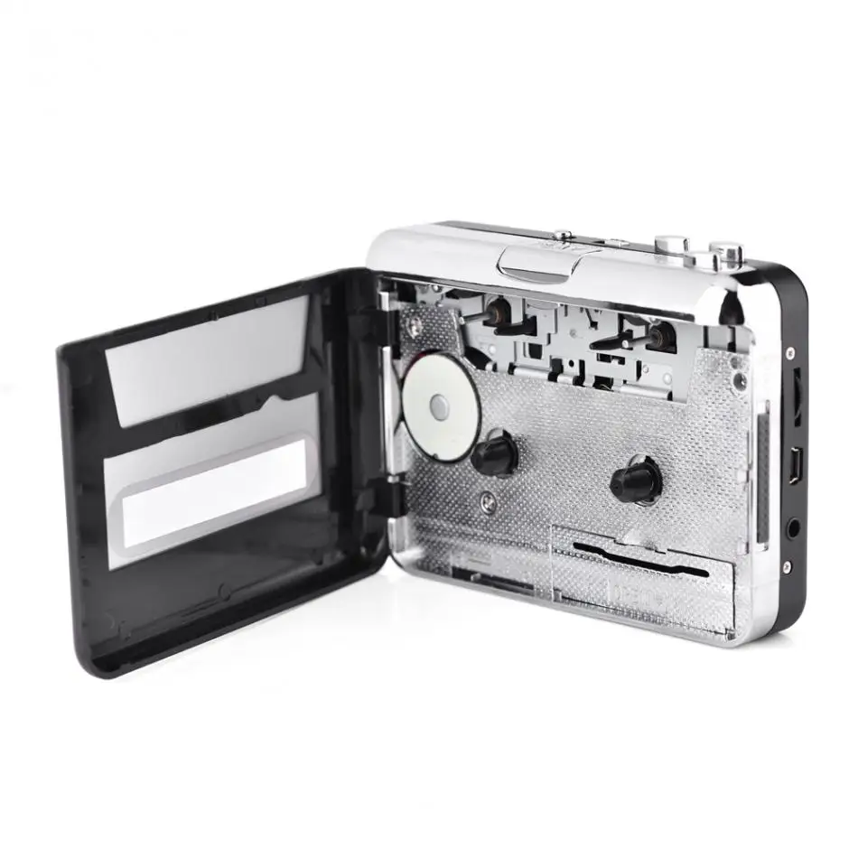 VBESTLIFE USB Cassette Player to MP3 Converter Capture Audio Music Player Convert music on tape to Computer Laptop for Mac
