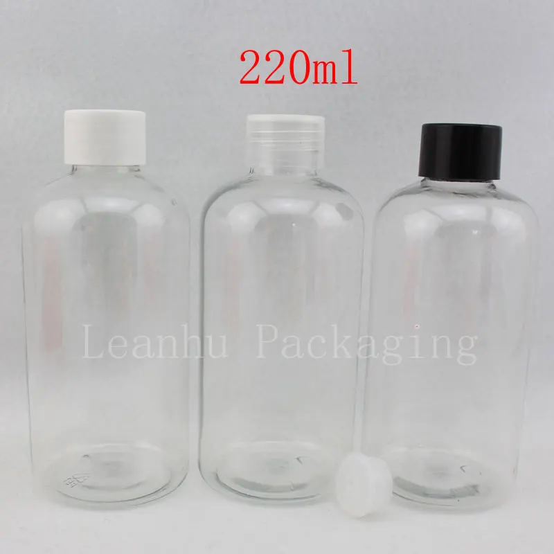 Buy 220ml X 24 empty clear cosmetic PET bottle , 220cc