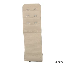 Сексуальный 4 шт. 2 крючка бюстгальтер удлинитель для женщин эластичный бюстгальтер удлинитель ремень крюк клип расширитель Регулируемая пряжка для ремня Нижнее белье