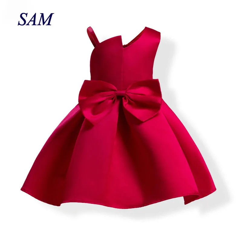 

2019 Elegant Styls Girls Dresses stripe Tutu Dress Wedding Pageant Outfits Princess Party Dress Girl Clothes For 2-10 Y clothing