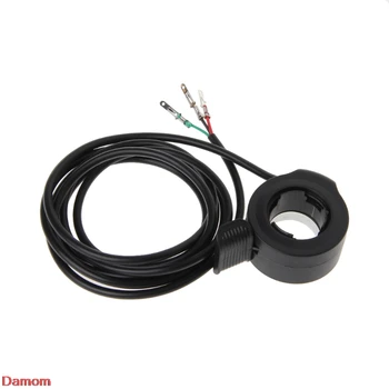 

24V/36V/48V Electric Scooter Bicycle Motorcycle Twist Thumb Throttle E-Bike Speed Control Damom