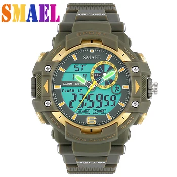 

2018 Watch Men S Shock Outdoor LED Clock G Sports Watches Quartz Hour Digital Watch Military 50m Waterproof Silicone WristWatch
