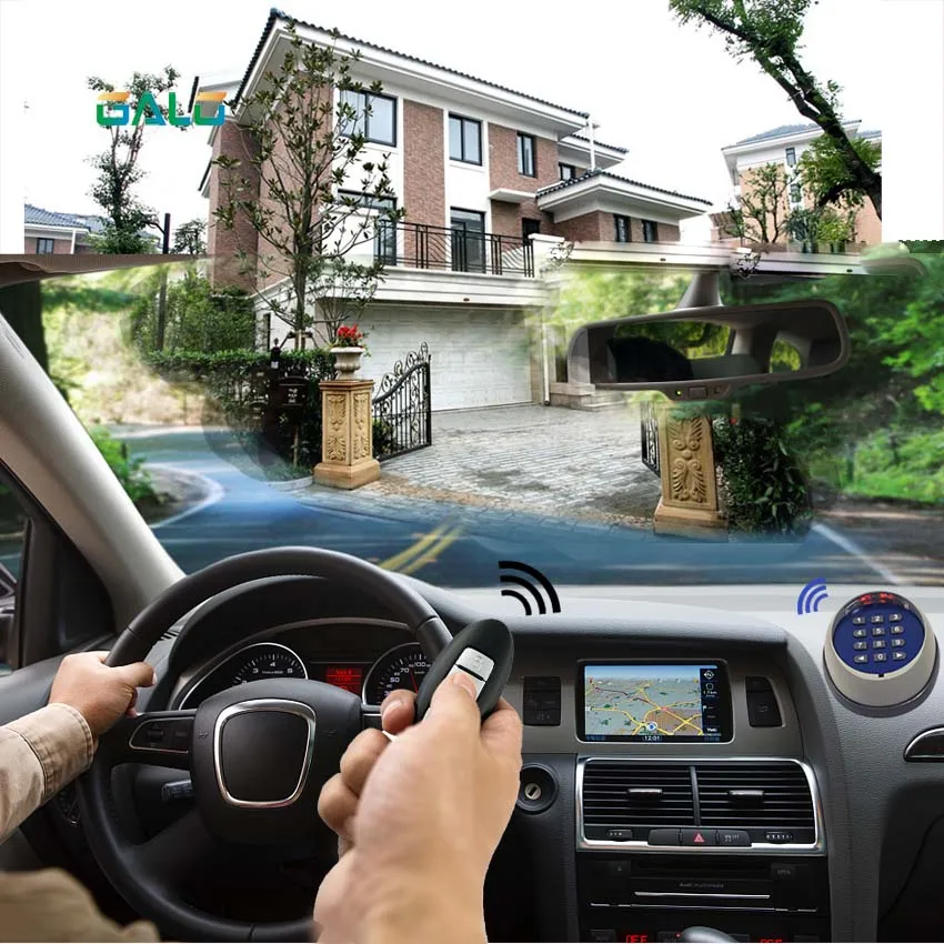 

GALO Heavy Duty Worm Gear Automatic Swing Gate Opener with Wired Video Door Phone Visual Video system