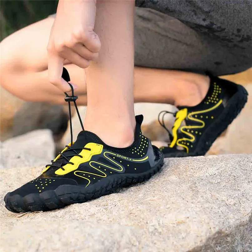 Aqua Shoes Unisex Creek shoes Quick-Dry Water Pool Beach Swim Drawstring Creek Diving Shoes Quick drying #2y21 (21)